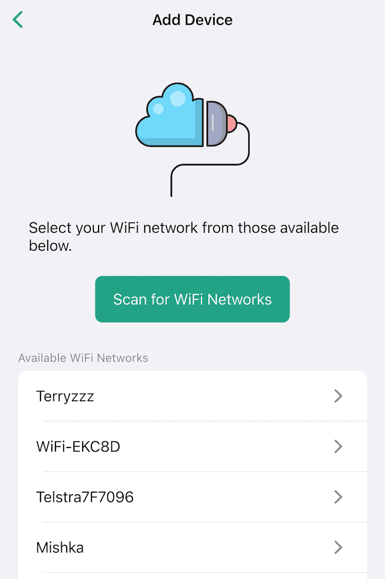WiFi configuration